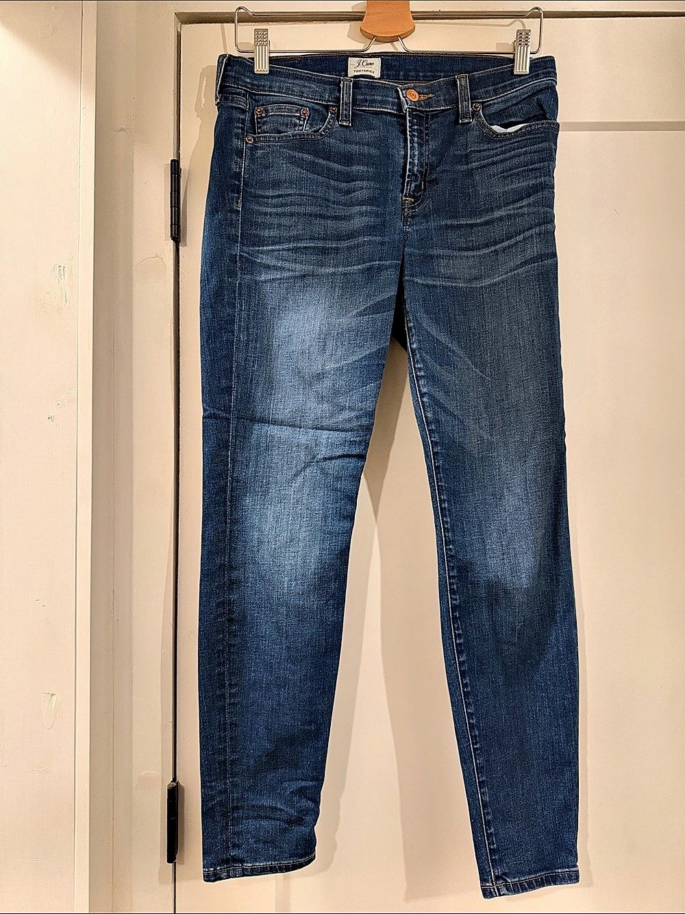 J.Crew Toothpick Skinny Jeans Blue